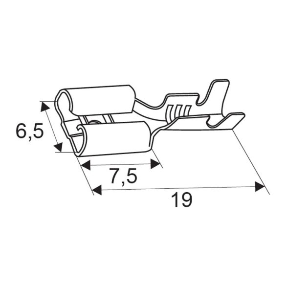 KÁBELSARU ALJ ONOZOTT 6.3 GAMMA 05295  (11355)