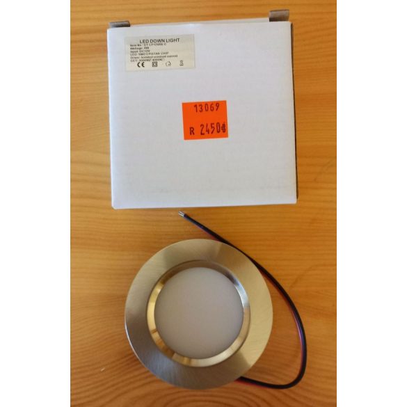 LEDDISIMO ET-LI-LP12V06WW-C 3000K MATT NIKKEL 2CM 12V 6W  (13069)