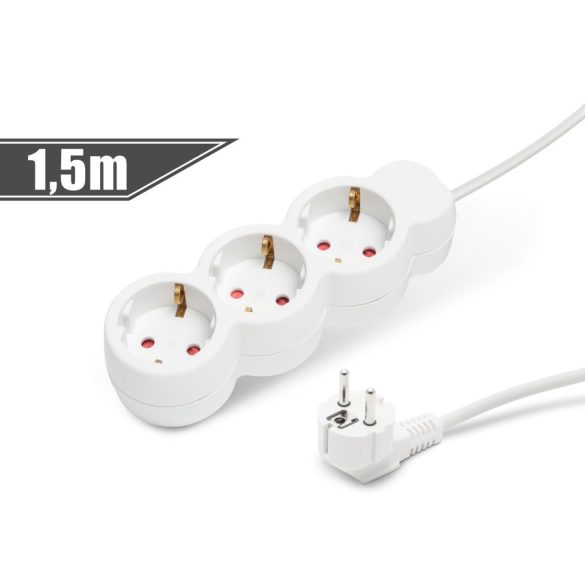 ELOSZTÓ 3-AS 1.4M 3*1mm 20201  (13343)