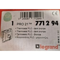 GALEA 771294 IOBL TERMOSZTÁT  MÉLYBRONZ  (14561)