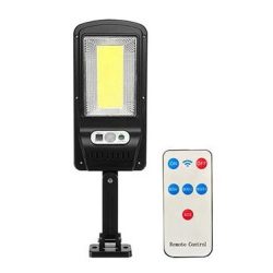 SOLÁR FALI LÁMPA 5W IP65 6500K 1783 TÁVIRÁNYÍTÓS