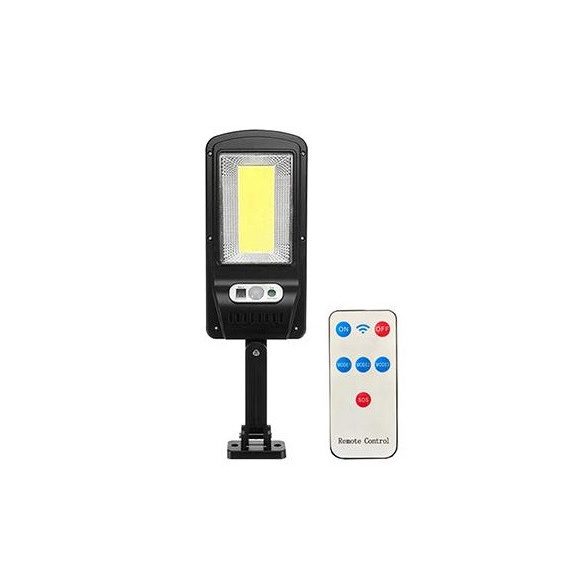 SOLÁR FALI LÁMPA 5W IP65 6500K 1783 TÁVIRÁNYÍTÓS  (1511)