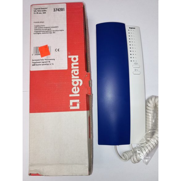 Kaputelefon lakáskészülék 4 n 374201 kék  (15841)