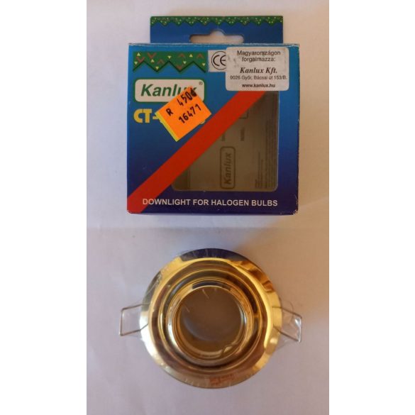 BEÉPÍTHETŐ SPOT KANLUX CT-2118 ARANY  (16471)