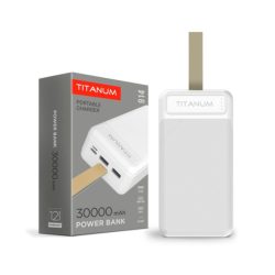 POWER BANK TPB-914 TITANIUM 4891 FEHÉR 30000MAH  (17638)