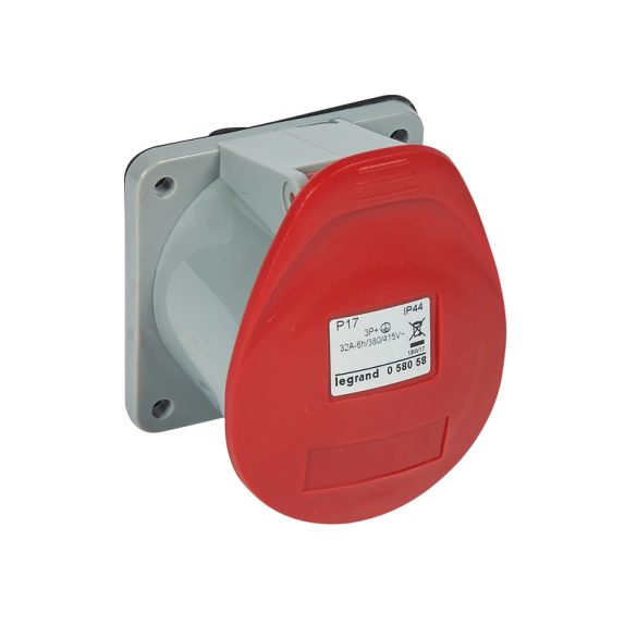 Ipari alj beépíthető 4P 32A 58058 380/415V  (18543)