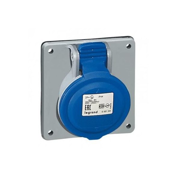 Ipari alj beépíthető 3P 16A IP44 57611 200-250V  (22712)