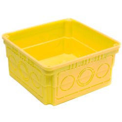 MÜ 100*100 PERFORÁLT SÁRGA KÖTŐDOBOZ  (22816)