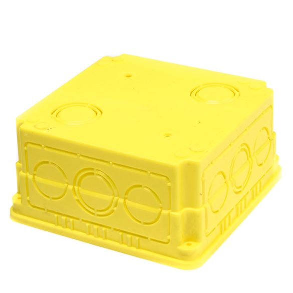 MÜ 100*100 PERFORÁLT SÁRGA KÖTŐDOBOZ  (22816)