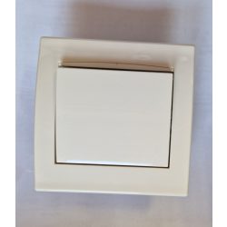 ANYA 102 KRÉM 0200123 KÉTPOLUSÚ KAPCSOLÓ  (23519)