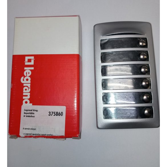 Kaputelefon kaputábla 1-6 lakásos 375860  (23872)