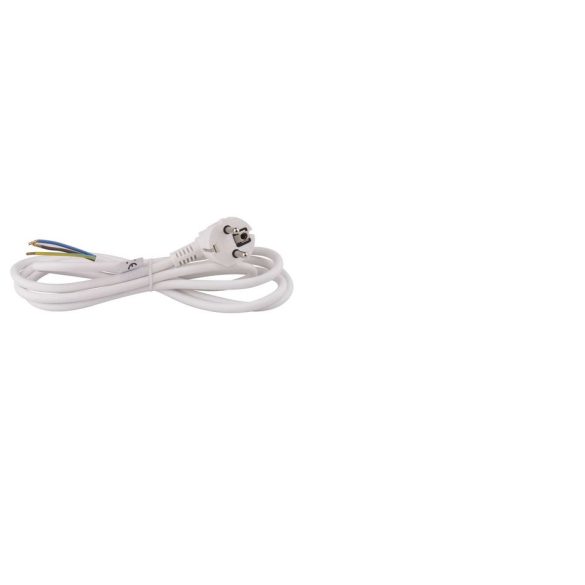 SZERELT VEZETÉK 3*0.75mm MT Fehér 2M  (27735)