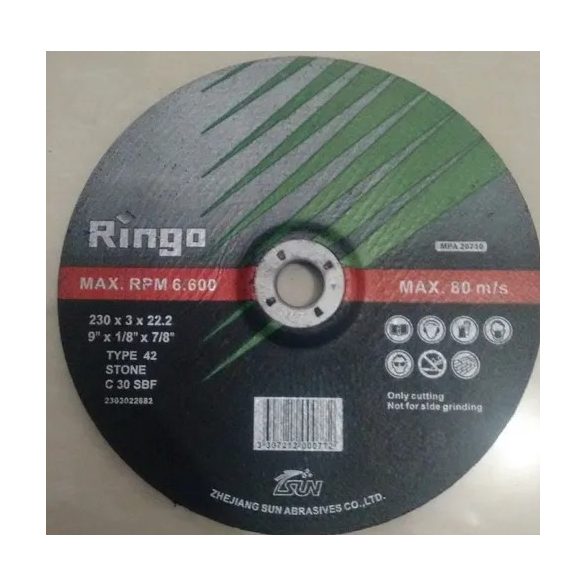 Vágókorong 230x3x22.2mm MPAZ-03789  (28880)