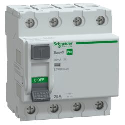 FIRELÉ 4P 25A 30mA EZ9R49425 EASY9 PRO  (30456)