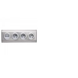 Sarok dugalj 3-as ezüst usb KNV03/USB  (315)