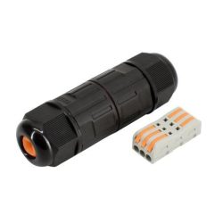KÁBELCSATLAKOZÓ ZK03-IP68-QC EGYENES TOLDÓ  (32307)