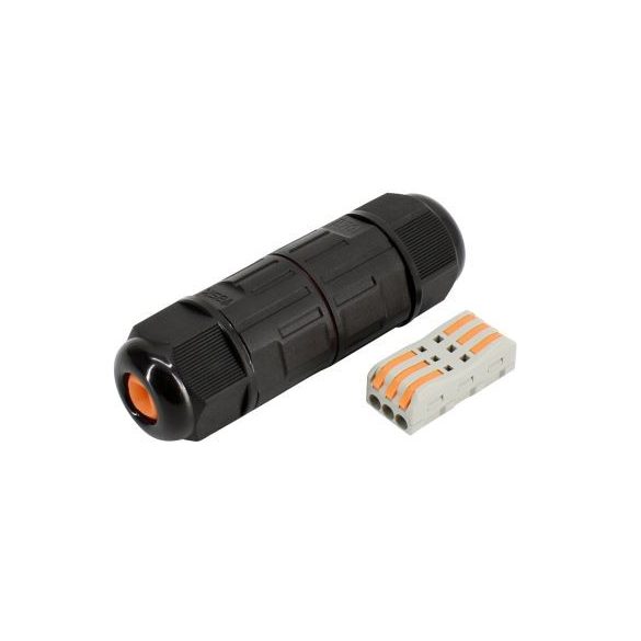 KÁBELCSATLAKOZÓ ZK03-IP68-QC EGYENES TOLDÓ  (32307)