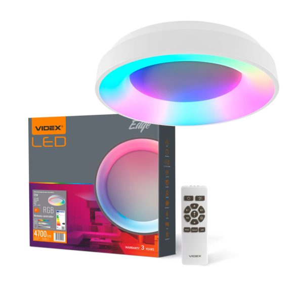 VIDEX 03871/5184 AURORA 72W FEHÉR RGB VLE-ERC-RGB-72W  (33404)