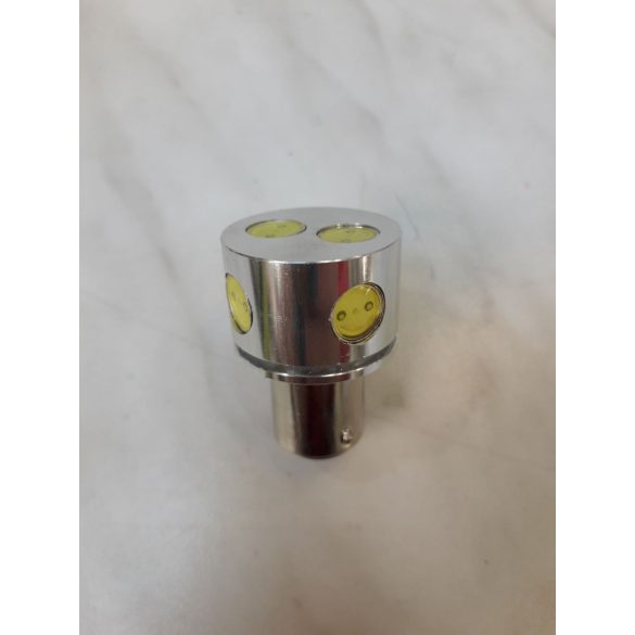 Autós izzó 12v 63SMD led BA15d  (34193)