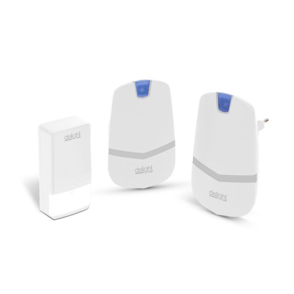 VEZETÉK NÉLKÜLI CSENGŐ GAMMA 55342WH-2  (40959)
