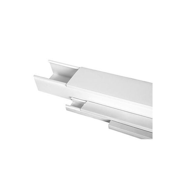 MCS 100*60mm kábelcsatorna 301190 fehér  (41798)
