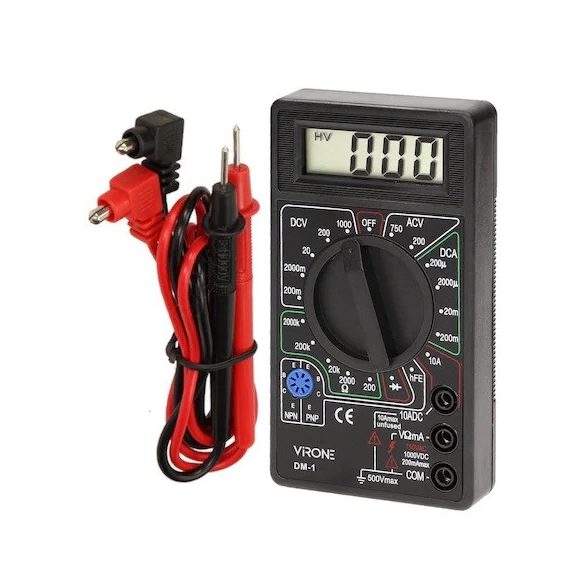 VIRONE DM-1 32309 DIGITÁLIS MULTIMÉTER  (42519)