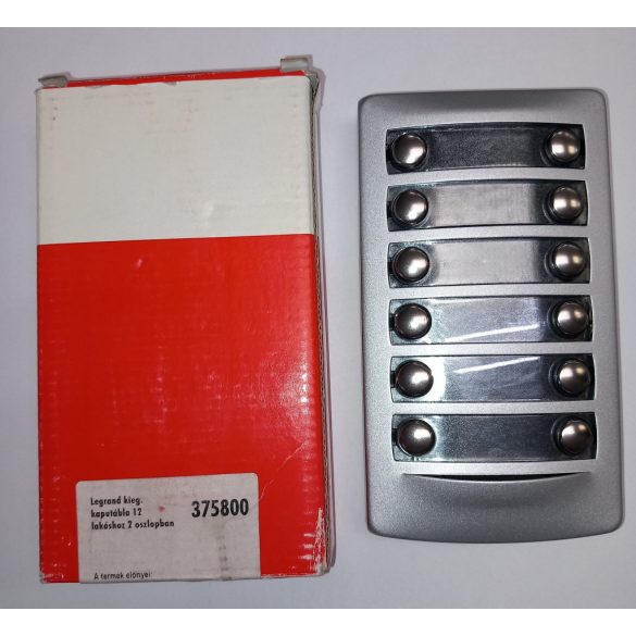 Kaputelefon kaputábla 12lakásos 375800  (42783)