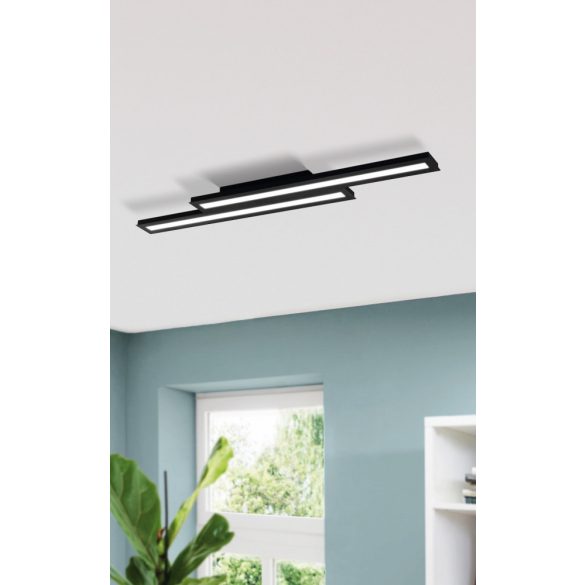 EGLO 99411 SALITERAS-C RGB CCT 2*10W FEKETE MENNYEZETI LÁMPA  (47916)