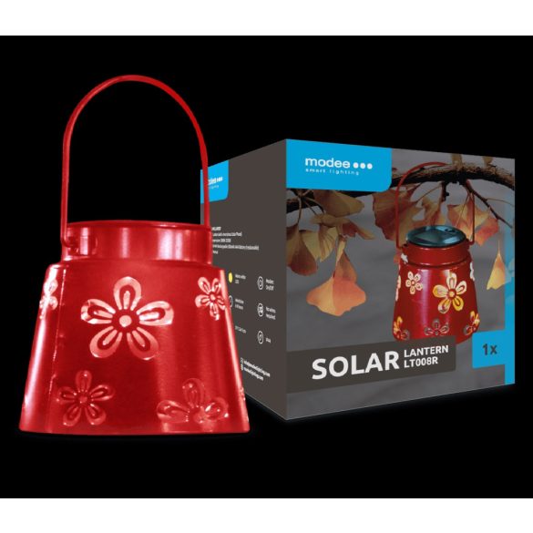 MODEE ML-LT008R PIROS SOLAR LÁMPA WW  (48505)