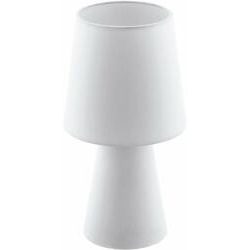 EGLO 97121 CARPARA 2XE14 ASZTALI LÁMPA FEHÉR  (48587)
