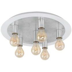   EGLO 97496 PASSANO 6XE27 4W 2700K EZÜST-FEHÉR 550*190MM  (48591)