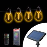 SMART SZOLÁR FÜZÉR 25LED 13.6M IP65 11744  (48622)