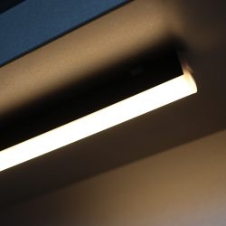 ARMATÚRA LED 1*14W 3000K FEKETE 207025  (49279)