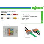 WAGO 2-ES 221-412 CSATOS ÚJ