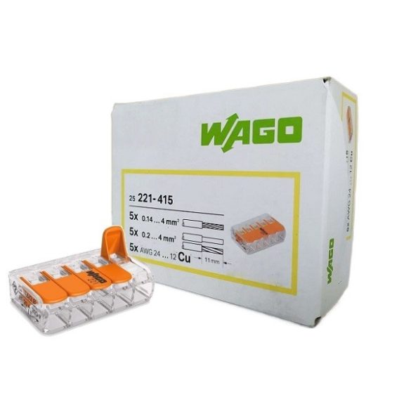 WAGO 5-ÖS 221-415 CSATOS ÚJ