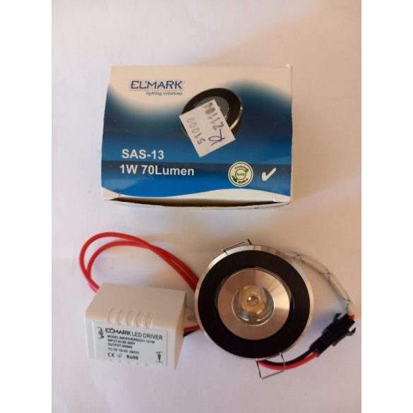 ELMARK SAS-13 WH/SN 1W LED 4000K  (51000)