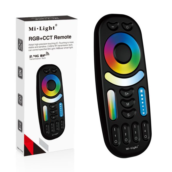 RGB CCT TÁVIRÁNYÍTÓ FUT092-B FEKETE  (52938)