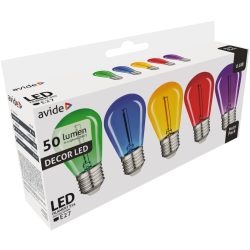 AVIDE 6186 FILAMENT SZÍNES SZETT ABDLF-0.6W-B5  (58308)