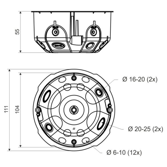 GIPSZKARTON DOBOZ 130*50  97/LD NA