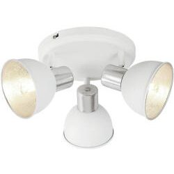   KLAUSEN KL163005 3*E14 FEHÉR/EZÜST MENNYEZETI LÁMPA  (58394)