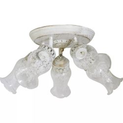   KLAUSEN LY-3220 THALIA 5 5*E27 ANTIK FEHÉR MENNYEZETI LÁMPA  (5842)