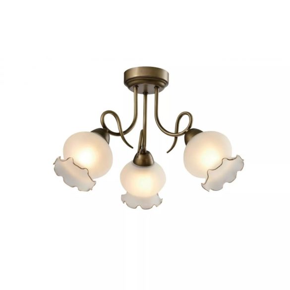 KLAUSEN KL103010 COLUMBINE 3 3*E27 ANTIK BRONZ FÜGGESZTÉK