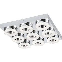 EGLO 95665 FRADELO KRÓM 9X4W 3000K 440*440*70MM  (61269)