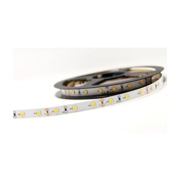 LED SZALAG 4.8W 3000K 60LED 260000 400LM/M 12V DC  (64537)
