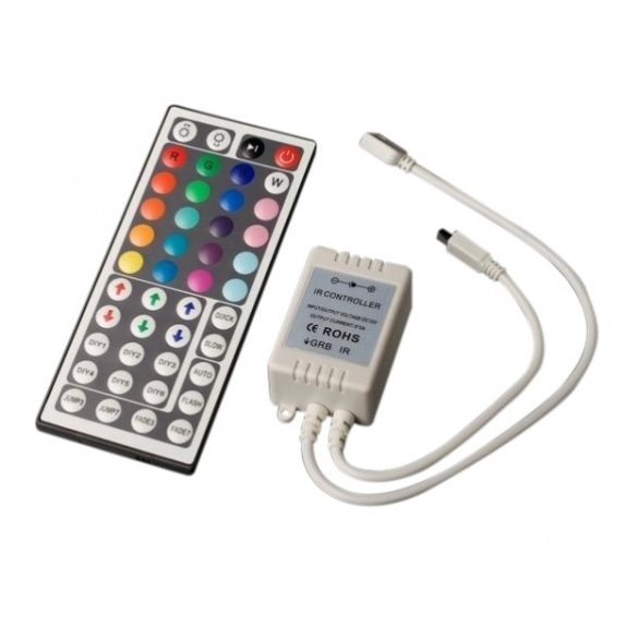 LEDMASTER 2237  RGB VEZÉRLŐ 6A 44 GOMBOS ( 1192)  (67738)