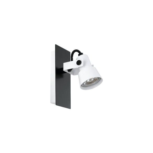 EGLO 97371 TRILLO FEHÉR-FEKETE GU10 5W  FALIKAR  (68313)