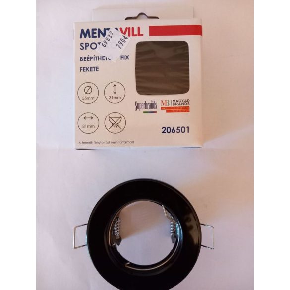 SPOT FIX FEKETE 206501  (69839)