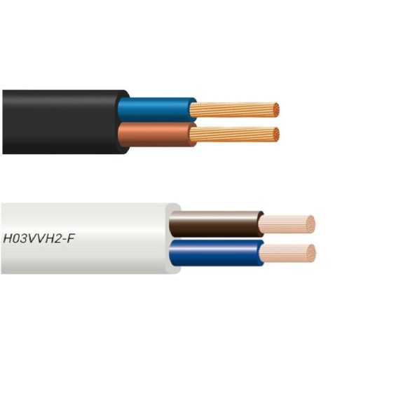 MTL 2*0.75mm FEKETE H03VVH2