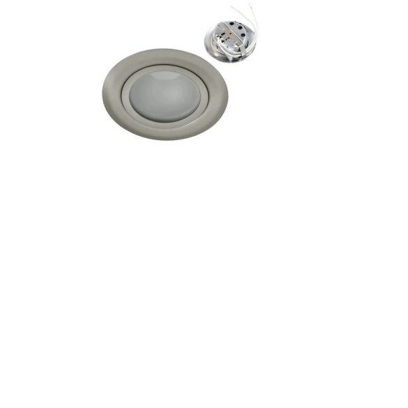 BEÉPITHETŐ 2CM MATT/SZATÉN KRÓM 12V 20W G4