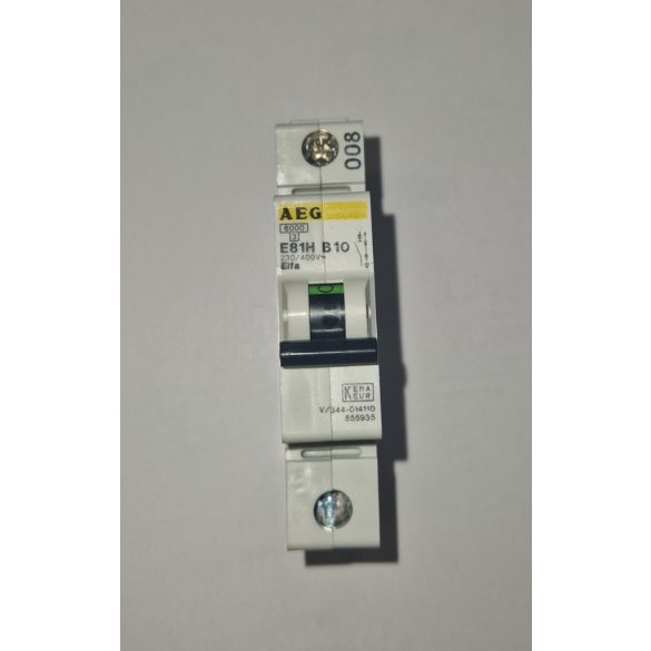 KISMEGSZAKÍTÓ 1P 10A B AEG E81H 832-441-108  (9102)